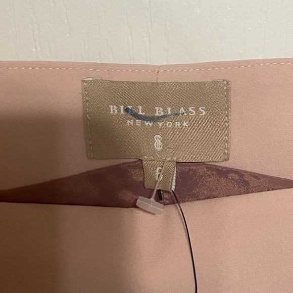 NEW Bill Blass Tearose Sculpted Tank Elegant Sleeveless Top Square Neck Sz 6 - Picture 6 of 8